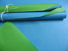 Geschenkpapier doppelseitig türkis-grün 3m
